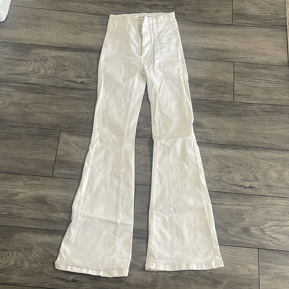 Free people high rise flare jeans size 24 JAYDE